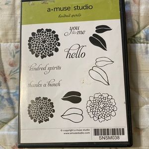 Amuse Studio Kindred Spirits rubber stamp set